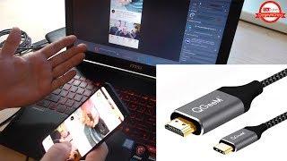 QGeeM USB-C to HDMI 4K Cable adapter из Китая