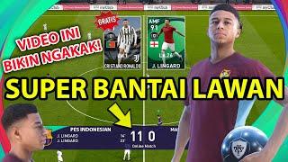 VIDEO PALING NGAKAK GW BERHASIL DAPATKAN LINGARD LANGSUNG BANTAI LAWAN SAMPAI 11 GOL GILAAAAAAAA