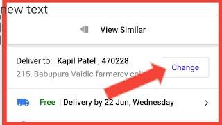 How to change address after shipped in shopsy  Flipkart me delivery address kaise change kare