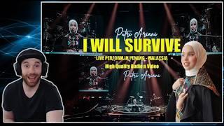 First Time Hearing  Putri Ariani  She is Fantastic  I Will Survive Reaction