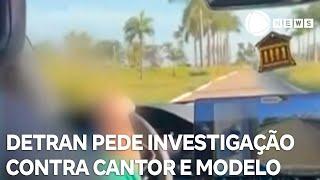 Detran-GO pede que polícia investigue imagens de filho de Andressa Suita e Gusttavo Lima dirigindo