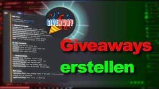 Giveaways erstellen  Schnell und einfach  Discord Turtorial