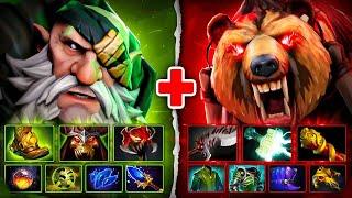 ДРУИД 14 слотов  1% на ПОБЕДУ - Lone Druid Dota 2