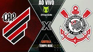 ATHLÉTICO-PR X CORINTHIANS AO VIVO - BRASILEIRÃO 2023 AO VIVO - PARCIAIS CARTOLA EM TEMPO REAL