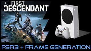 Xbox Series S  The First Descendant  Graphics  Framerate  First Look