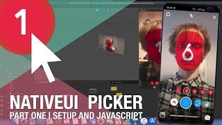 NativeUI Picker Part One Script  Spark AR Studio Updated Script in Description