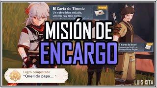 Palomas extraviadas + La carta de un niño •〚 Logro Querido papá... 〛 Genshin impact