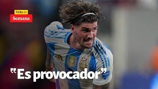 “RODRIGO DE PAUL es provocador le dicen a Colombia antes de la final de Copa  SEMANA