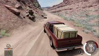 BeamNG.Drive - Utah Delivery but Free Bird is on the radio