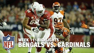 Bengals vs. Cardinals  Week 11 Highlights  NFL