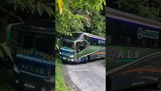 Bus ALS Melewati Jalur Ekstrim Amazing Grazy Bus & Dangerous Roads Crazy Driving Skill