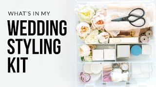 Wedding Photography Details Whats in my Styling Kit?