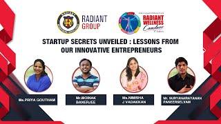 Entrepreneurial Insights on achieving financial wellness  Radiant Wellness Conclave