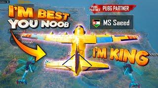 Plane Leader Challenged me  PUBG MOBILE