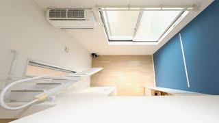 Ep 66 — Micro Apartment in Tokyo with a Ladder🪜 - 11.11sqm  119sqft