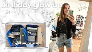 Decluttering my studio to celebrate my birthday  chat + declutter with me   birthday glow up 