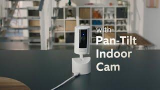 Ring Pan-Tilt Indoor Cam   360° Horizontal Pan Coverage Live View and Two-Way Talk