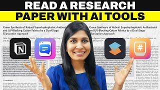 Read research papers with AI tools faster and more effectively 