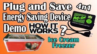 Plug and Save Energy Saving Device Demo Using Freezer