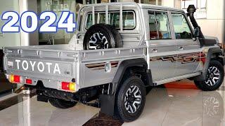 Just arrived  2024 Toyota Land Cruiser “ 70series “ double cab pick-up truck “ with price “