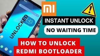 Unlock MI bootloader instant 2023  No Waitng time EASY METHOD  ONLY FOR MEDIATEK DEVICES 