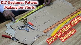 shirt pattern making for beginners  shirt pattern making tutorial  how to make a shirt @rmgpm16