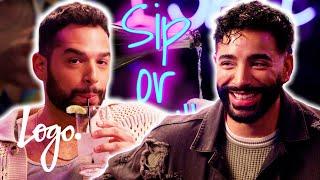 Laith Ashley Plays Sip or Spill  Logo Spill Season Two