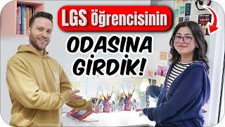 LGS Öğrencisinin Çalışma Odasına Girdik  “Yorgunum Ama Vazgeçmiyorum”