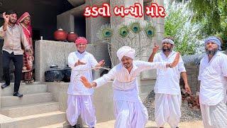 કડવો મોર બની થનગનાટ કરે  કોમેડી વિડીયો  Gujarati Comedy Video Funny Desi Boys