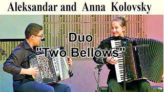 V.Vlasov Bossa Nova Duo Two Bellows Aleksandar and Ana Kolovsky Macedonia