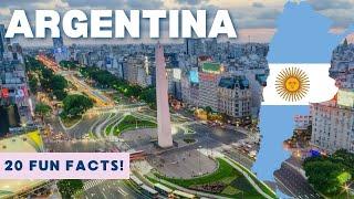 ARGENTINA 20 Facts in 6 MINUTES