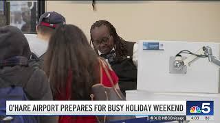 OHare International Airport prepares for Labor Day weekend travel