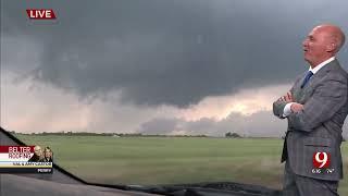 Val Castor Tracks Severe Storm Near Perry Okla. April 27 2024