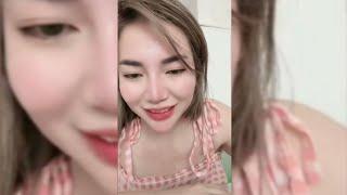 live tiktok bar bar • samantha dada merah merah