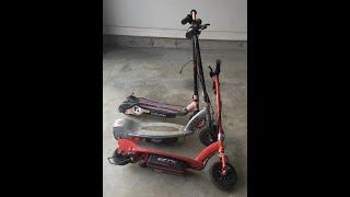 Scrapping some electric scooters for loads of free copper steel lead batteries and other metals.