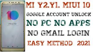 Redmi Y2S2 BYPASS GOOGLE ACCOUNTFRP LOCK MIUI 11MIUI 12 Without PC by DILSHAD MOBILE