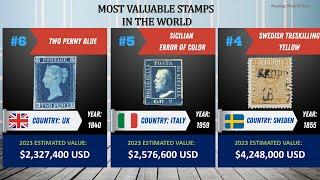 Most Valuable Stamps In the World  Top 20