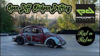 VW Beetle DRIFTING - Open Diff Testing - Prodrift Academy UK Skidpan 2019