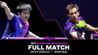 FULL MATCH  Hugo CALDERANO vs FAN Zhendong  MS SF  #WTTIncheon 2024