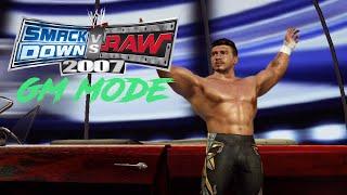 WWE SVR 2007 GM MODE Episode 1 - THE DRAFT & CHAMPIONSHIP SMACKDOWN