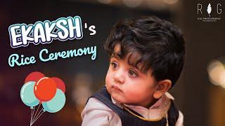 Best Rice Ceremony Cinematic Teaser  Baby Ekakshs Annaprashan Video  Rig Photography 2023