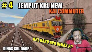 JEMPUT KRL NEW KAI DI PRIOK - DINAS KRL DAOP 1 PART-4  TRAINZ SIMULATOR INDONESIA