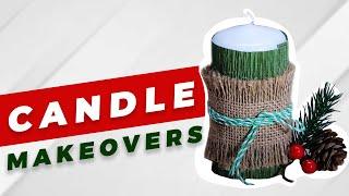 Candle Makeovers - Home Decoration  Hacks & Crafts - Red Balloon Media