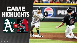 As vs. D-backs Game Highlights 63024  MLB Highlights