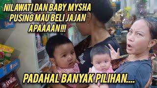 NILAWATI BELI JAJANAN BERSAMA BABY MYSHAVLOG KELUARGA NIMUZ