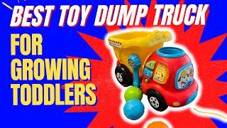Best Toy Dump Truck For Toddlers Is The Vtech Drop and Go Dump Truck