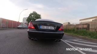 Mercedes CL500 Brutal Exhaust Sound  Motor Trading