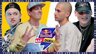 Money Boy & Hustensaft Jüngling VS Yugo & Slav  Rap Duell S2 E1  Red Bull Rap Einhundert