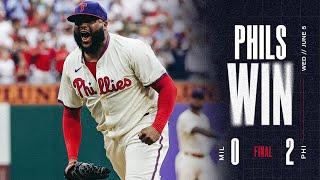 Brewers vs. Phillies Game Highlights 6524  MLB Highlights