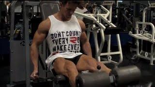 Rob Riches Pre-Contest Leg Workout